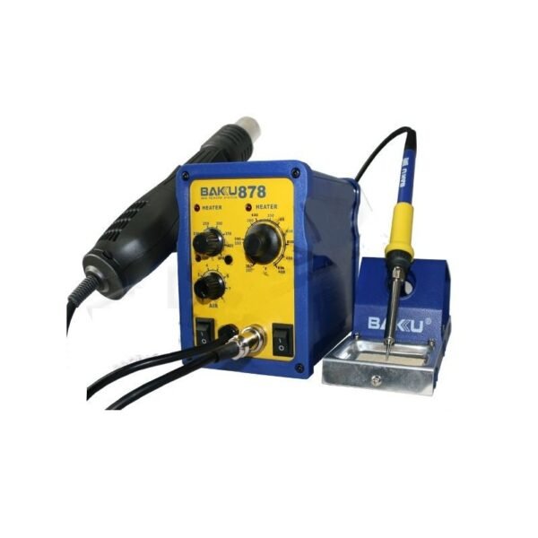 ESTACION DE SOLDAR Y DE CALOR BAKU BK-878 / BK-878L 750W