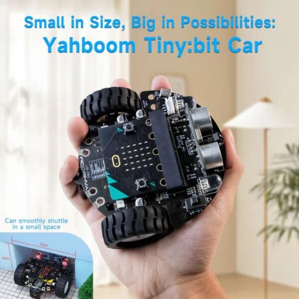 ROBOT TINYBIT SEGUIDOR DE LÍNEA Y DETECTOR DE OBSTÁCULOS (KIT PARA ARMAR) - Imagen 2