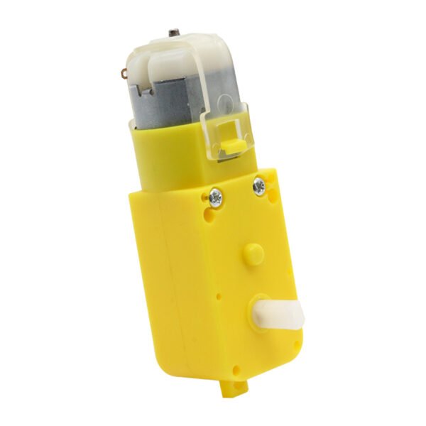 MOTORREDUCTOR TT 2 EJES AMARILLO 6VDC 48:1 PLÁSTICO - Imagen 4