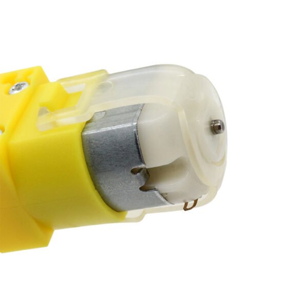 MOTORREDUCTOR TT 2 EJES AMARILLO 6VDC 48:1 PLÁSTICO - Imagen 3